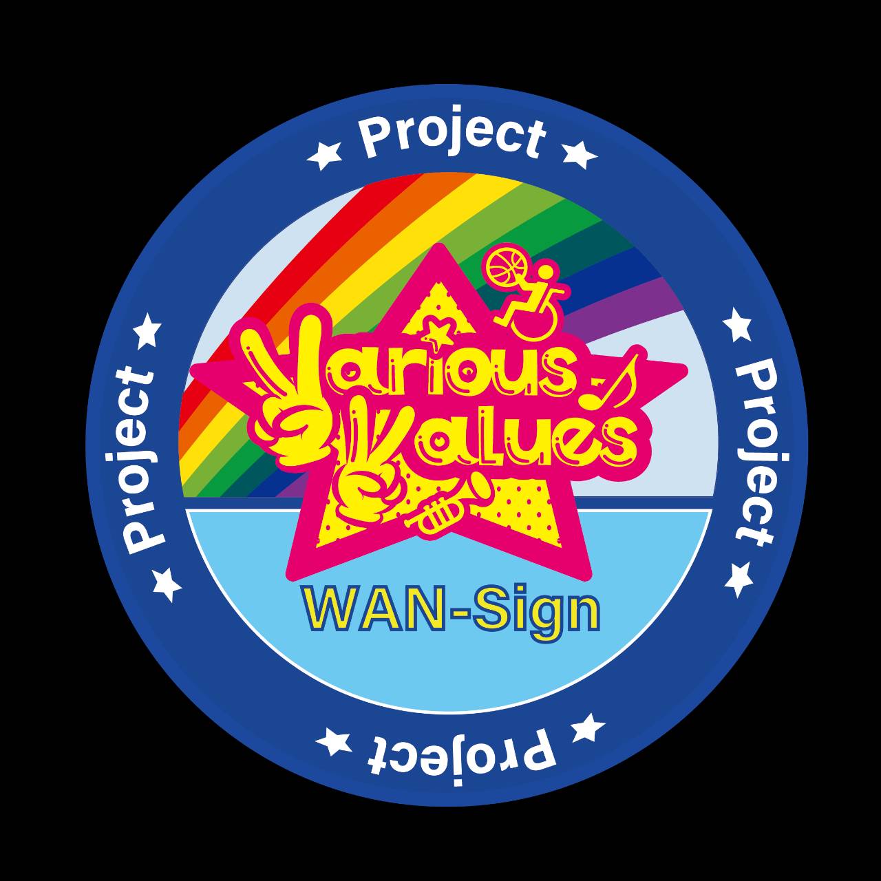 【報告】 子ども実行委員会ユニフォームに「WAN-Sign」ロゴが掲載されます！のスタッフ写真